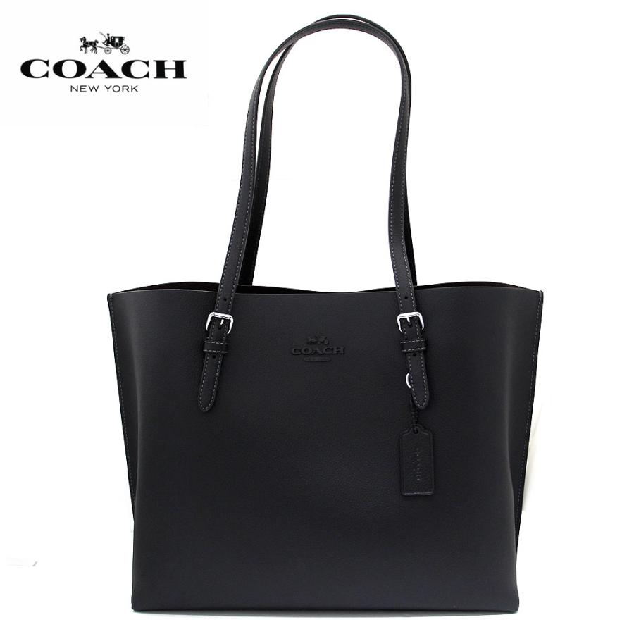 COACH コーチ アウトレット CV968 SV/BK モリー トートバッグ COACH コーチ アウトレット CV968 SV/BK モリー トートバッグ