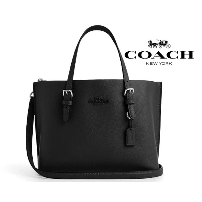COACH モリー トート 25 ショルダーバッグ 2way ブラック レザー
