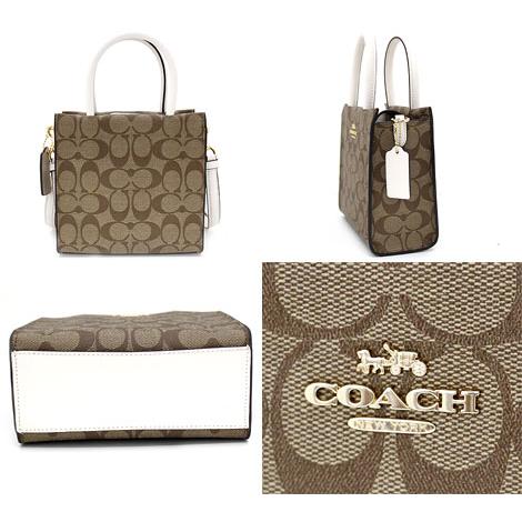 COACH（コーチ） アウトレット 5693 IMDJ8 ミニ トート シグネチャー