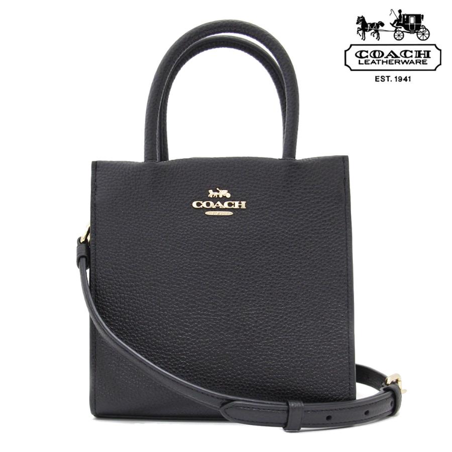 COACH（コーチ） アウトレット 5692 IMBLK ミニ トート シグネチャー 