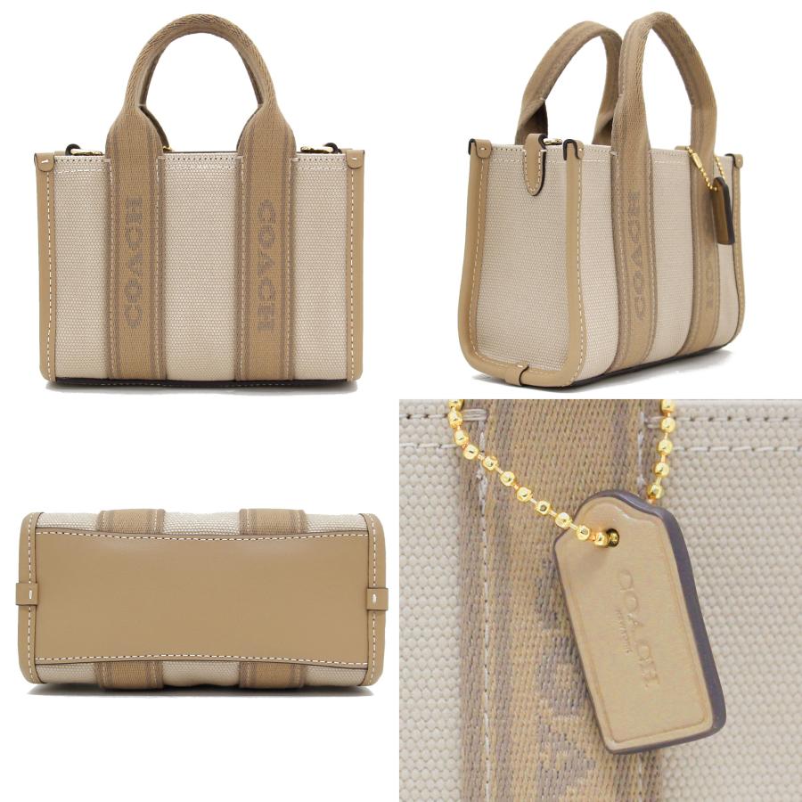 新品　未使用COACH ベージュ トートバッグ　品番: CAK93 IMLG6 コーチ アウトレット トートバッグ レディース シグネチャー