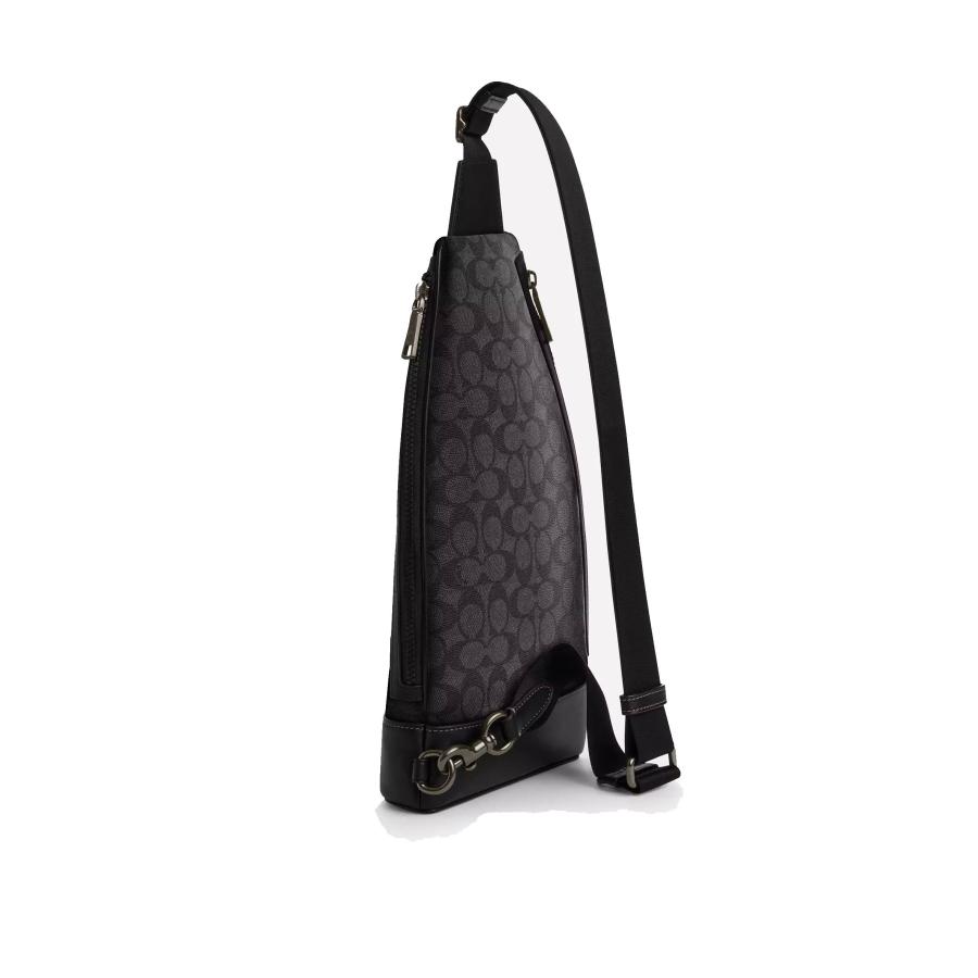 COACH コーチ ドミニクスリング パック・シグネチャーデニム　ほぼ未使用品 COACH（コーチ） アウトレット CY801 QBMI5 ドミニク スリング パック