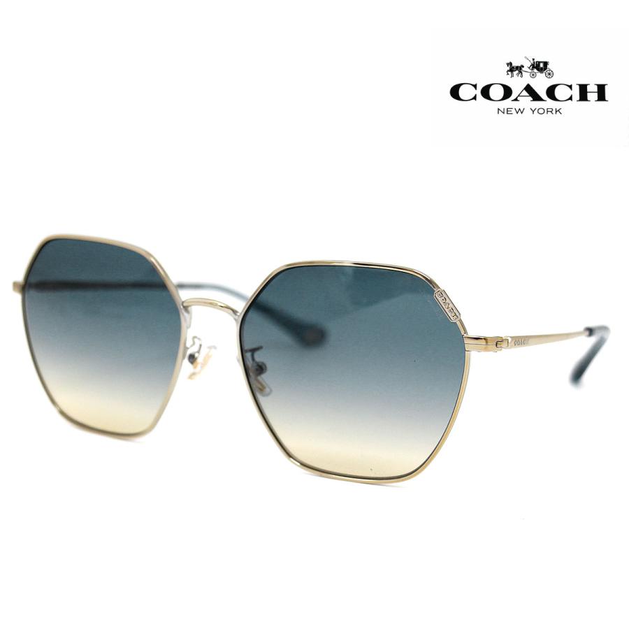 新品未使用✨️コーチ サングラス シグネチャー レクタングル グラデーション 黒 HC8379F 57654L 57 コーチ COACH サングラス バタフライ セル フル