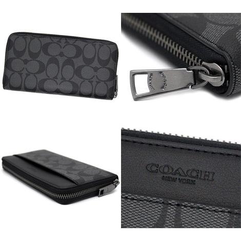 COACH（コーチ） アウトレット 58112 CQ/BK シグネチャー ラウンド