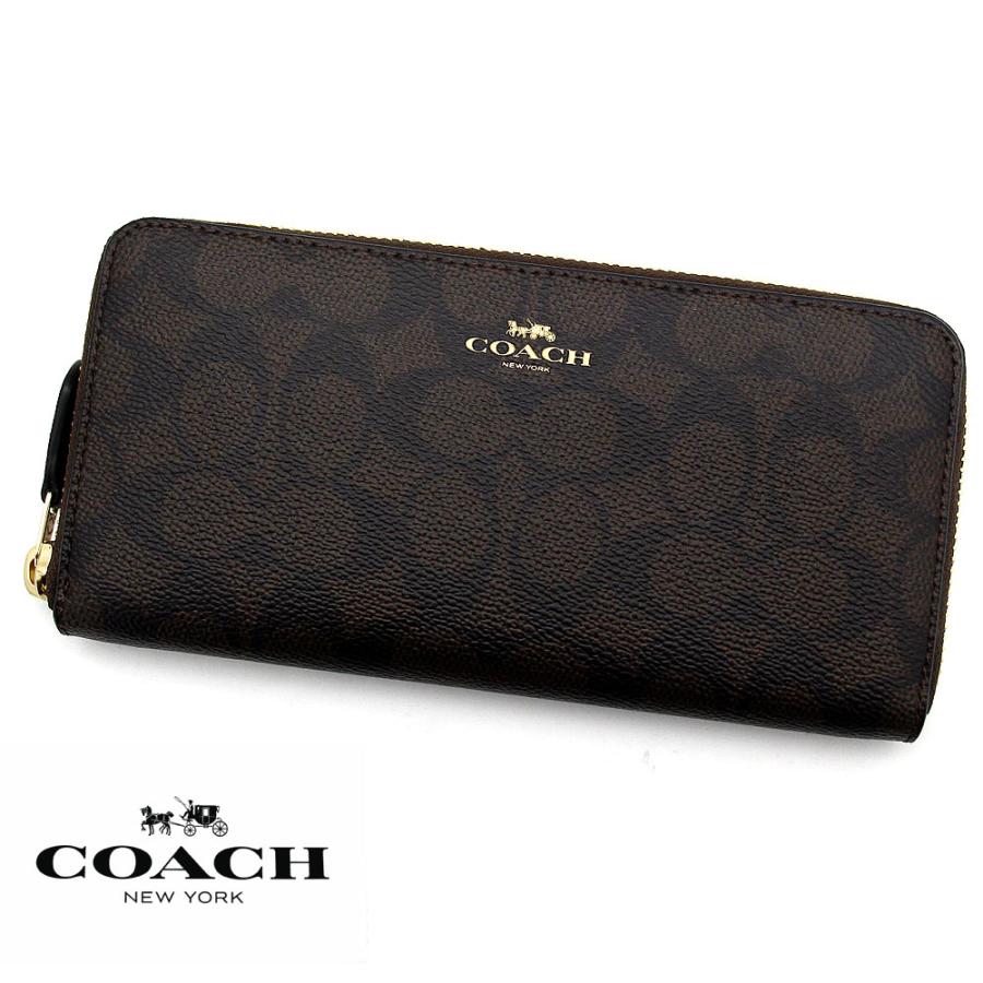 COACH（コーチ） アウトレット CCQ08 IMXAQ シグネチャー PVC スリム 