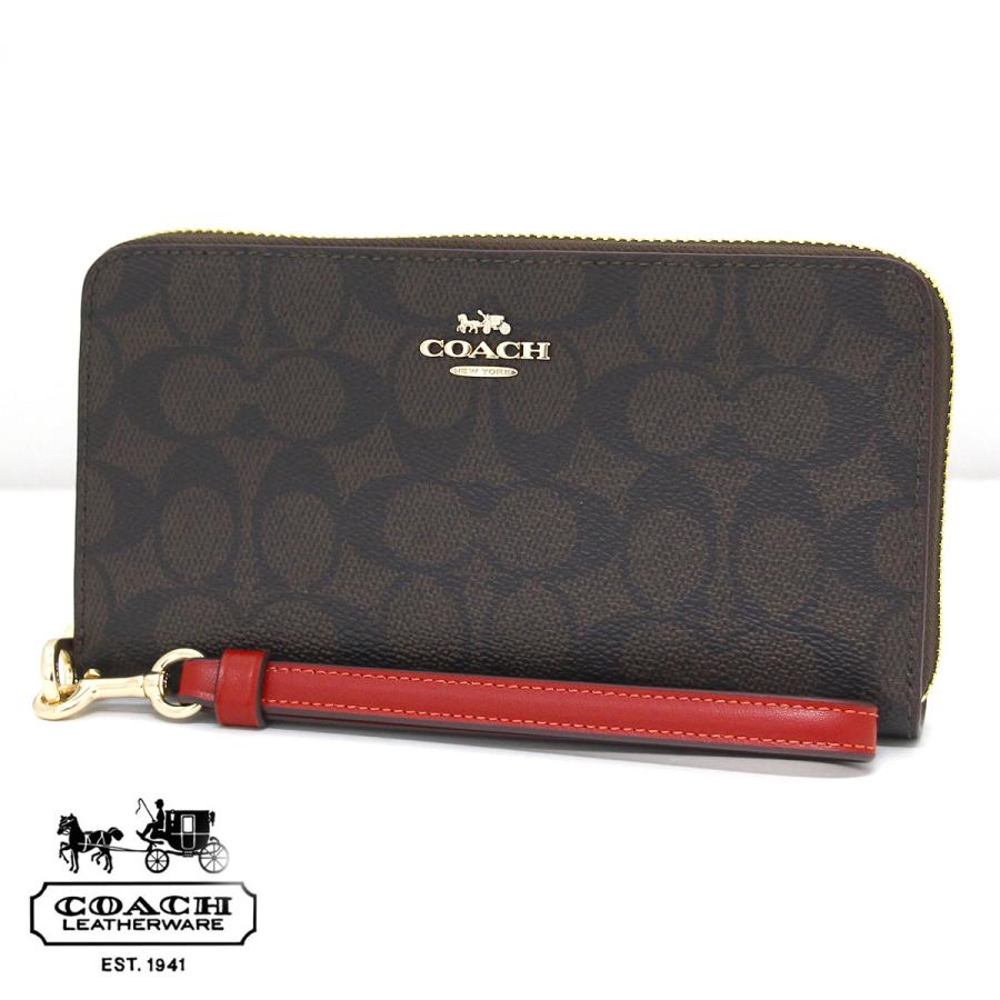 COACH（コーチ） アウトレット CW778 IMXD0 ロング ジップ アラウンド