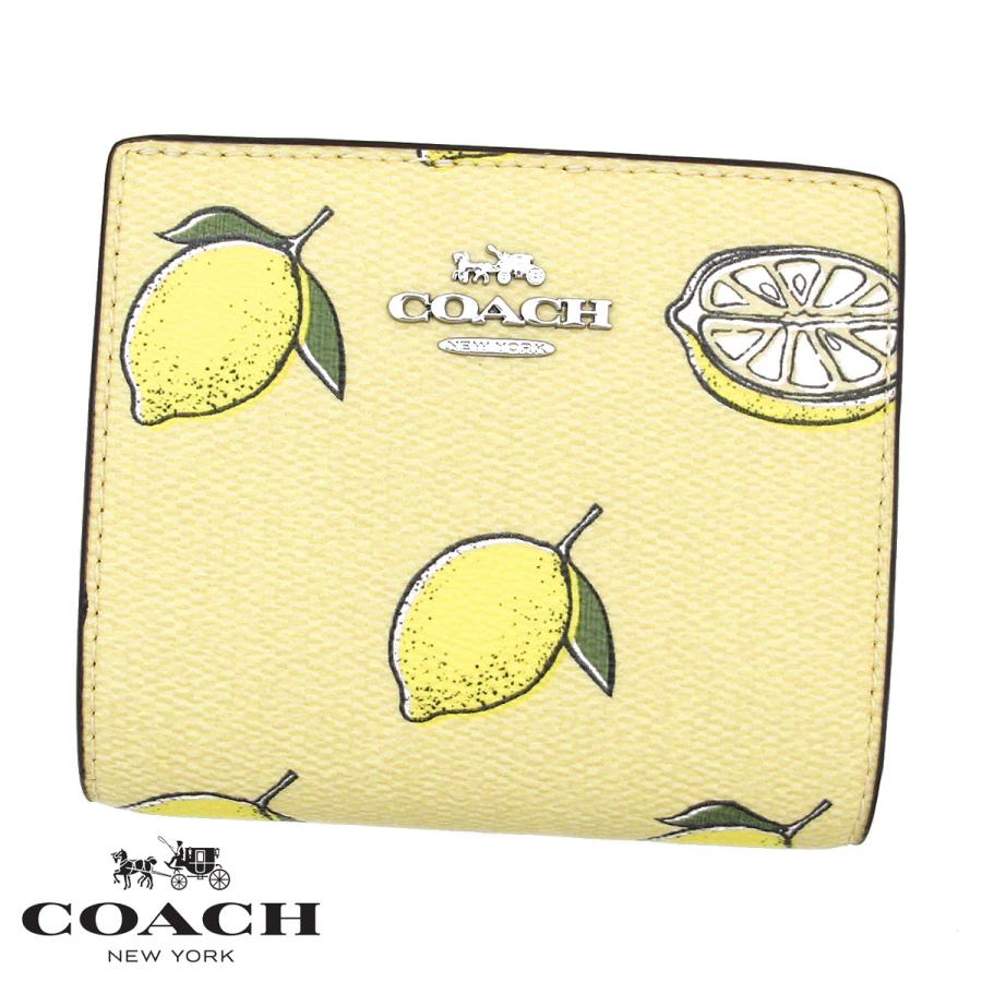 Kmrii風 パッチワークデザイン スコーピオンウォレット レースアップ COACH（コーチ） アウトレット CAP19 SVXUC スナップ ウォレット