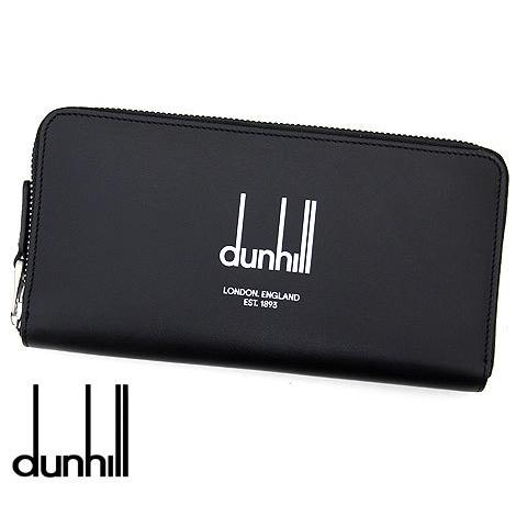 dunhill　ダンヒル　22R2180DP001　LEGACY レガシー コレクション　小銭入れ付　ラウンドファスナー長財布　ブラック