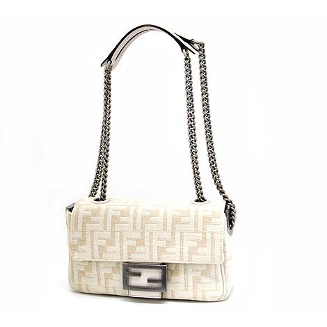 FENDI（フェンディ） 8BR793 ALG7 F1HZP FFロゴ シェニール ミディアム