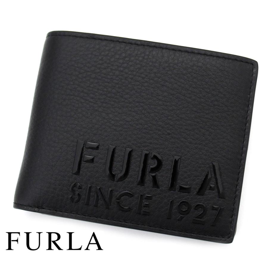 FURLA フルラ MP00023 BX0364 O6000 メンズ 二つ折り財布 小銭入れ付き  