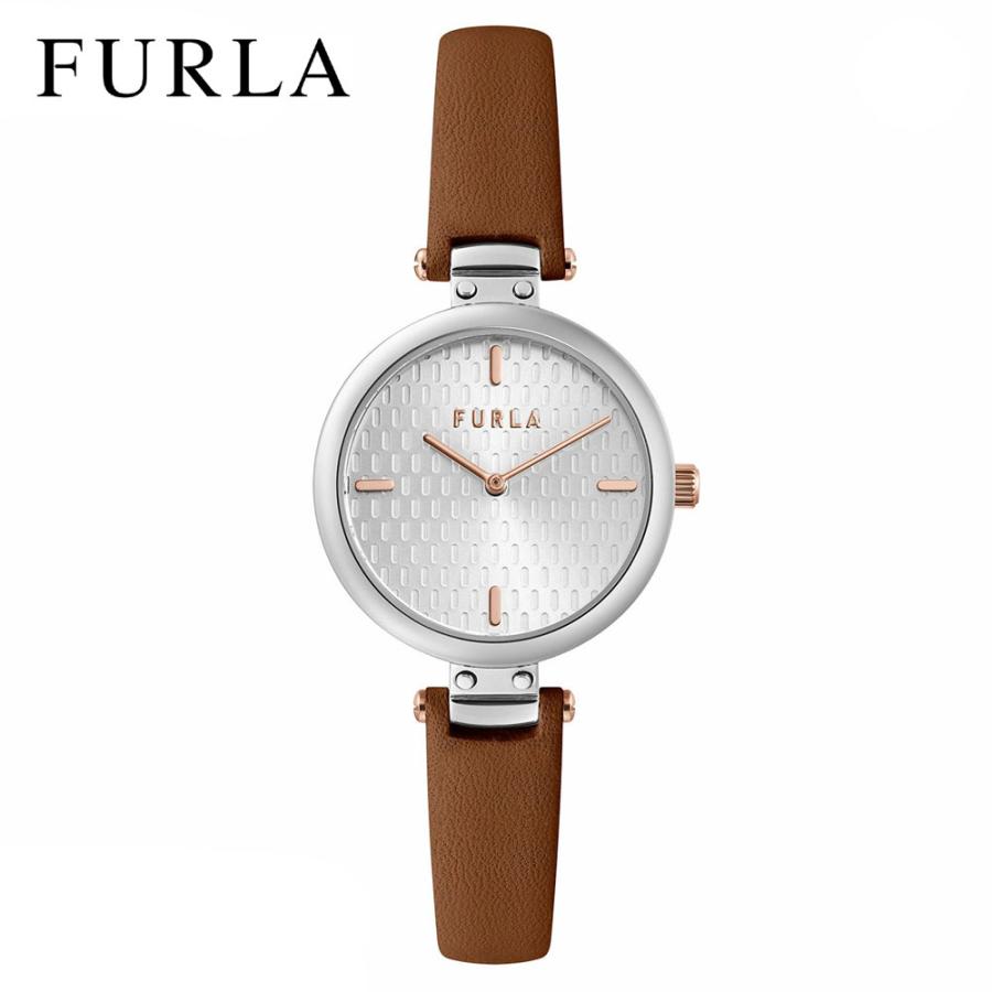 FURLA フルラ WW00018002L1 腕時計  ニュー ピン シルバー レディース 女性用 クオーツ レザーバンド 革バンド 新品 ギフト プレゼント