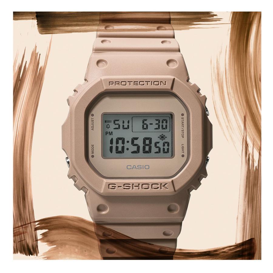 CASIO G-SHOCK DW-5600NC-5JF　カシオ　腕時計 Natural color シリーズ デジタル アースカラー ブラウン｜j-sekine2nd｜04