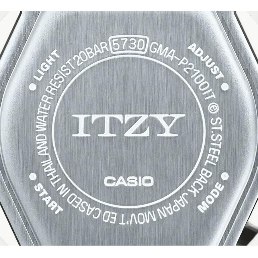 CASIO G-SHOCK GMA-P2100IT-4AJR カシオ ITZY コラボモデル　腕時計 WOMEN レディース 八角形 オクタゴン デジタルアナログ ピンク｜j-sekine2nd｜04