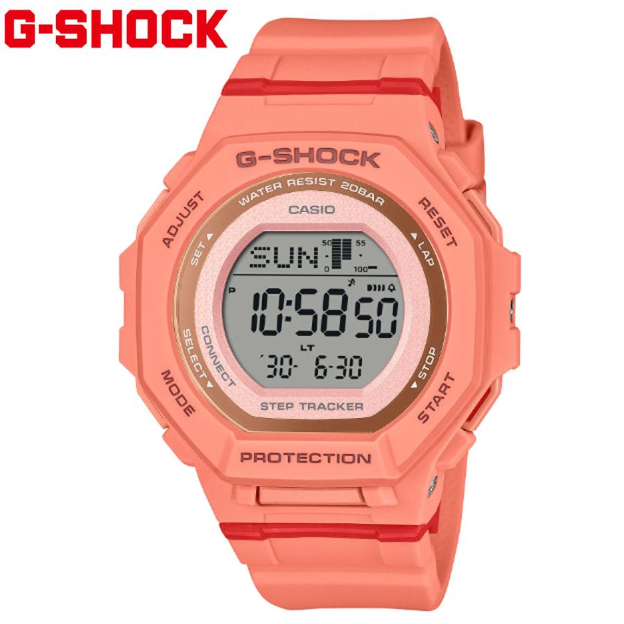 カシオG-shock 【国内正規品】 Bluetooth GMD-B300ピンク G-SHOCK CASIO G-SHOCK GMD-B300SC-4JF カシオ WOMEN 腕時計 女性用
