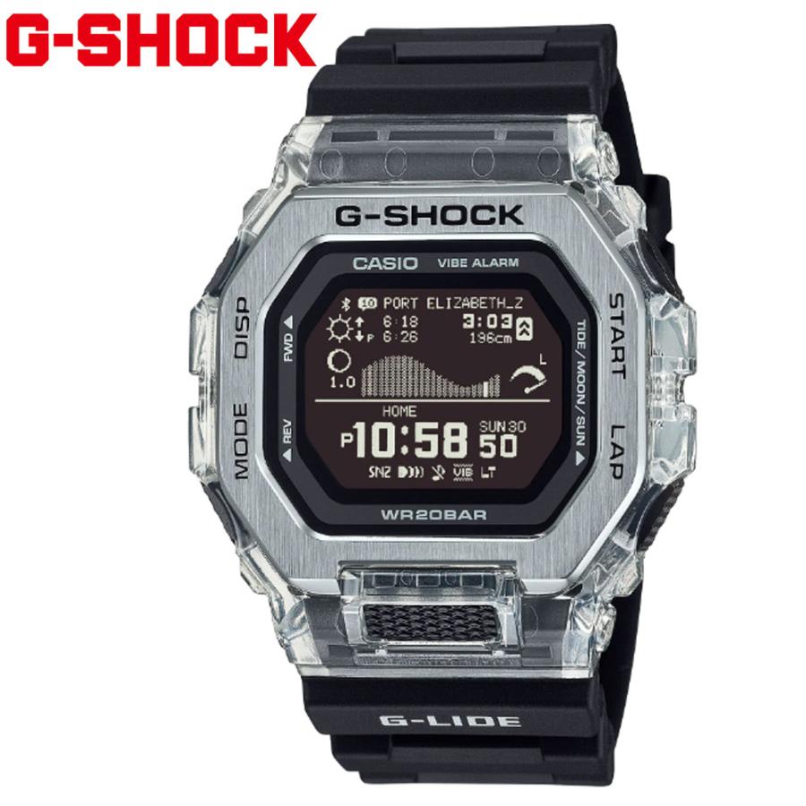 カシオG-SHOCK G-LIDE /GBXー100ー1JF／Bluetooth GBX100-1 | G-SHOCK G-LIDE Surf & Tide Watch | Casio G-SHOCK