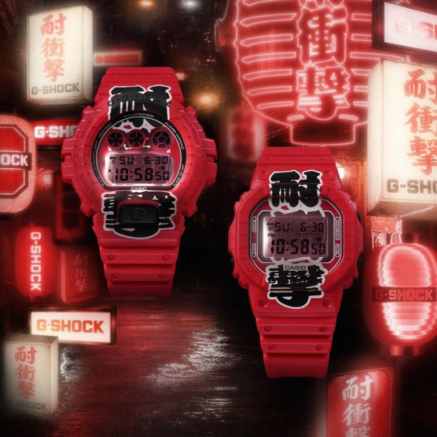 G-SHOCK CASIO DW-6900AKA-4JR カシオ 腕時計 6900シリーズ 赤提灯 三 