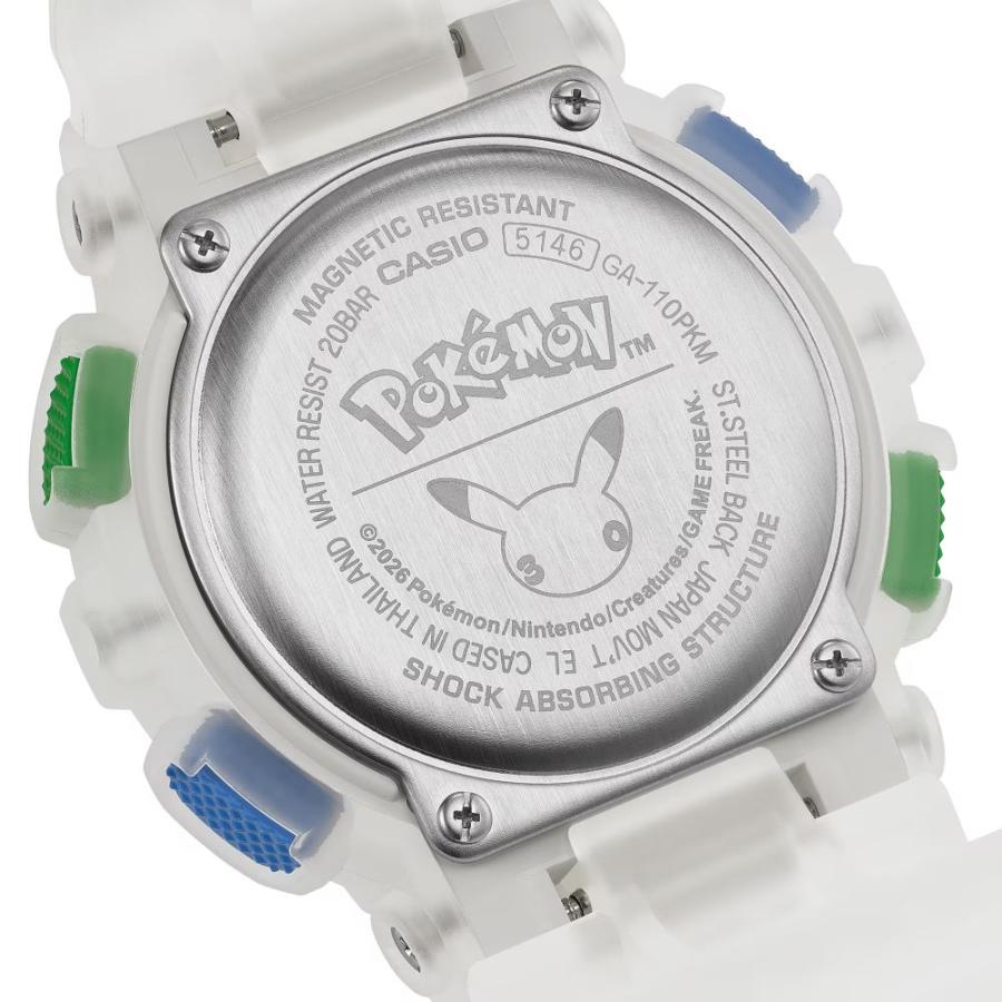 G-SHOCK CASIO GA-110PKM-7AJR ポケモン 腕時計 Pokemon