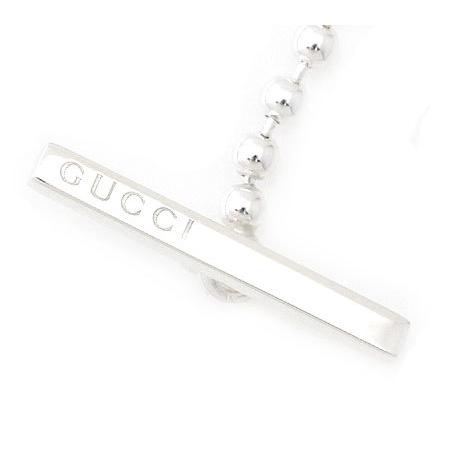 GUCCI ネックレストップ GUCCI グッチ ネックレス トップ ヘキサゴン 六角形 ロゴ - メルカリ