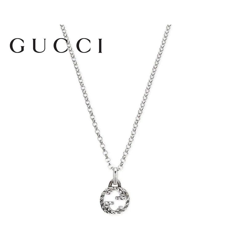 GUCCI（グッチ） 455535 J8400 0811 インターロッキングG ペンダント