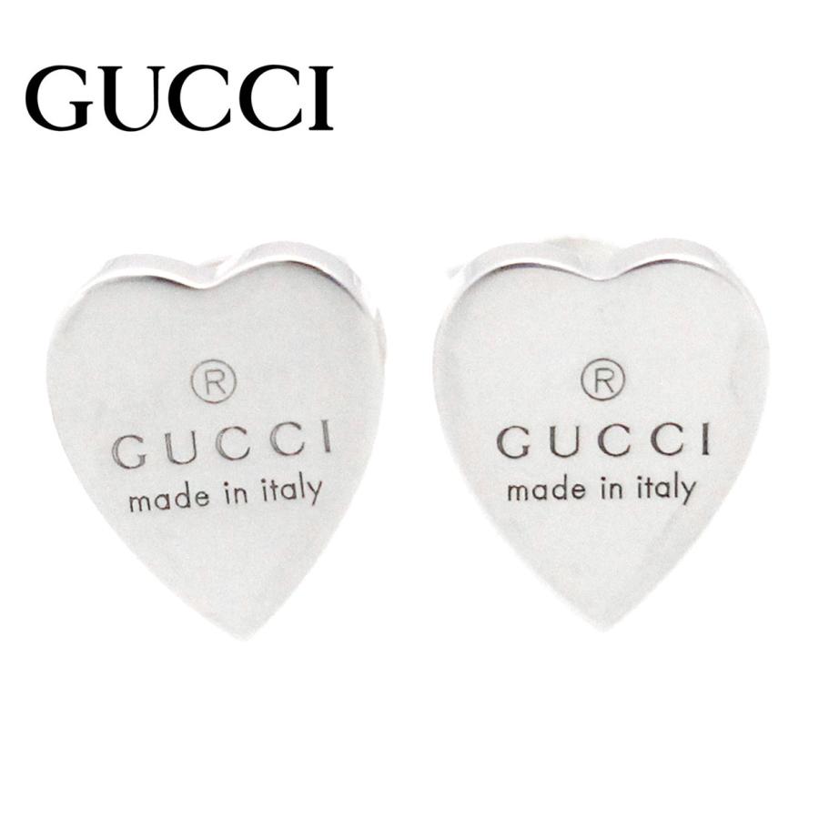 グッチ GUCCI ハートピアス223990 J8400 8106 GUCCI（グッチ） 223990 J8400 8106 TRADEMARK ハート スタッド ピアス