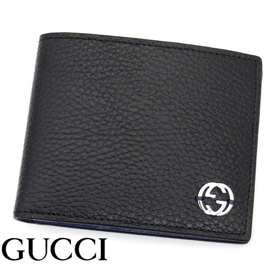 GUCCI（グッチ） 610464 CAO2N 1040 インターロッキングG レザー