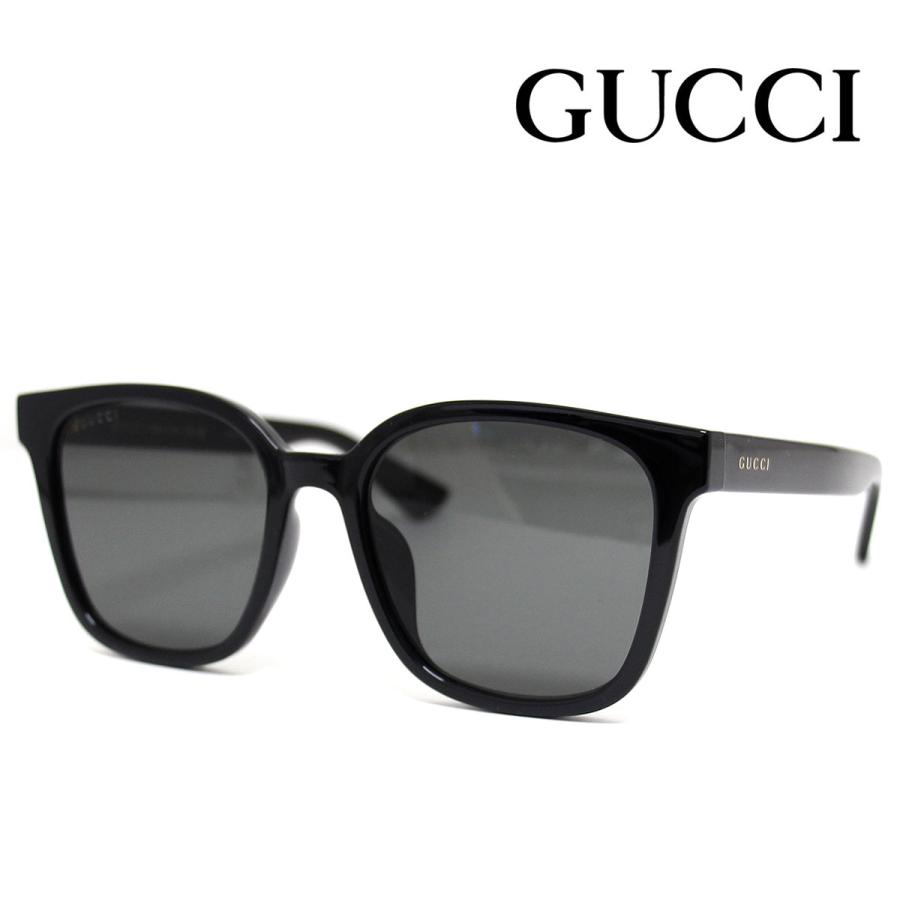 GUCCI グッチ GG1346SK 001 サングラス ウェリントン型 アジアン 