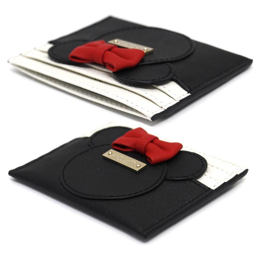 kate spade ケイトスペード WLRU6027 974 ディズニーコラボ ミニーマウス カードケース 名刺入れ カード入れ