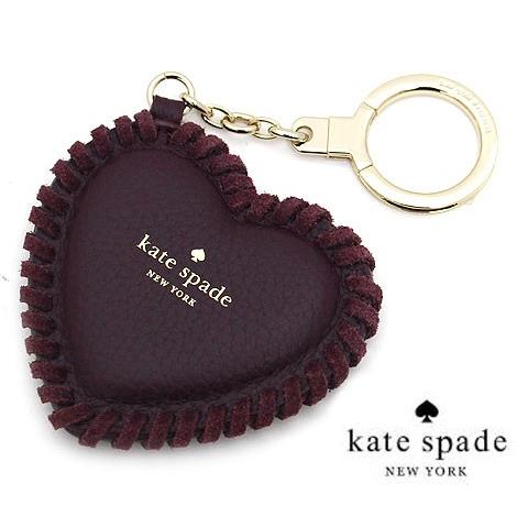 Kate Spade ケイトスペード Woru0254 513 Deepplum ハート キーリング キーフォブ キーホルダー ディーププラム Katespade O 69 Decorbysekine 通販 Yahoo ショッピング