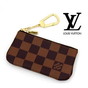 LOUIS　VUITTON  　ルイヴィトン　N62658　ダミエ　ポシェット・クレ　キーリング付コインケース｜j-sekine2nd