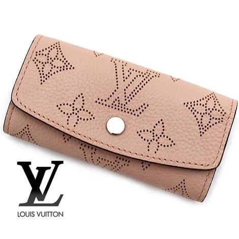 LOUIS VUITTON ルイ ヴィトン M64056 マヒナ ミュルティクレ 4 4連キーケース マグノリア - www