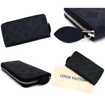 ルイヴィトン マヒナ ジッピーウォレット 長財布 ブラック 黒 ラウンドジップ LOUIS VUITTON ルイヴィトン財布 レディース 長財布 ラウンド