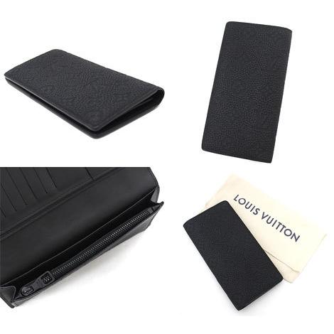 LOUIS VUITTON ルイ・ヴィトン M69038 トリヨンレザー ポルトフォイユ ブラザ 小銭入れ付 長財布 ブラック 新品の画像