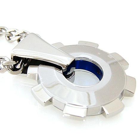 POLICE（ポリス） 24232PSN01 ギアモチーフ ペンダント ネックレス