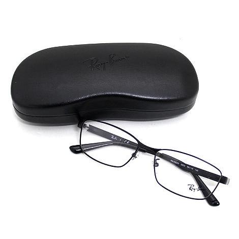 【美品】Ray-Ban チタン メガネフレーム RB6452D 黒系 Ray-Ban（レイバン） Ray Ban RX6452D RB6452D 2503 56 伊達眼鏡