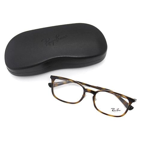 Ray ban メガネフレーム ブラウン クリア RB7182D 53□18 レイバン公式ストア】 Ray-Ban® RB7182 OPTICS メガネ