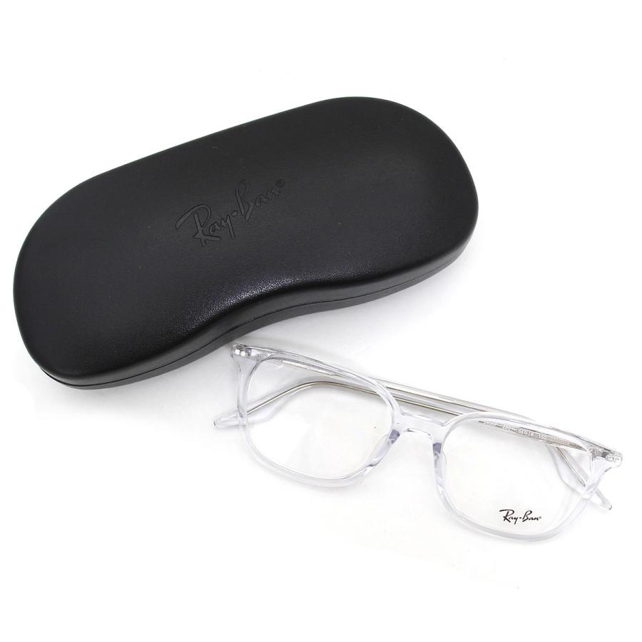 Ray-Ban クリアフレーム 伊達メガネ　ケース付 楽天市場】レイバン 眼鏡 メガネ Ray-Ban rx6449 2509 51mm [ 度