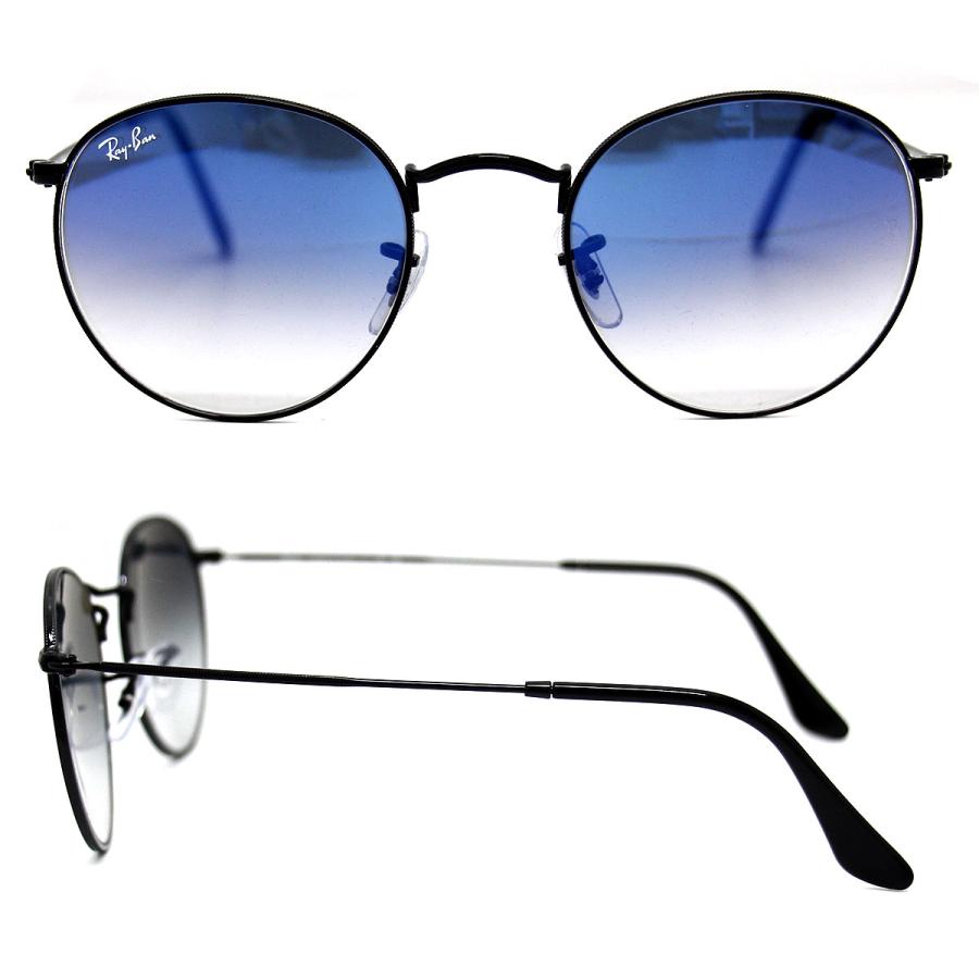 RayBan RB3447 002/3F グラディエントブルー Ray-Ban Ray Ban レイバン RB3447 002/3F 50 ROUND METAL