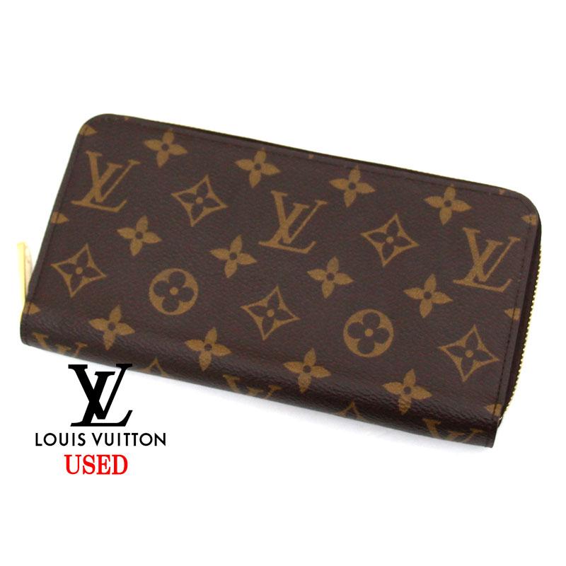 LOUIS VUITTON 美品 ルイ ヴィトン M42616 モノグラム ジッピー 