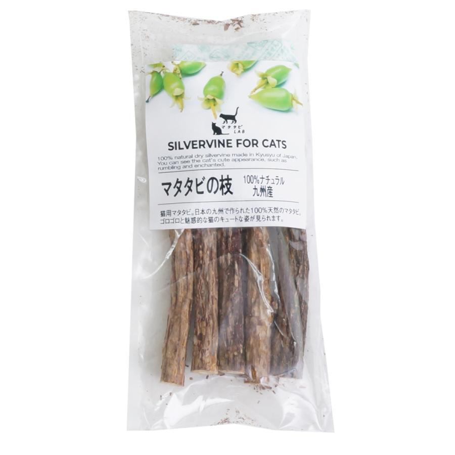 猫用 天然 100％ マタタビ 乾燥 枝 おもちゃ しつけ つめとぎ 無添加 安心 九州産 (10ｇ)｜j-select