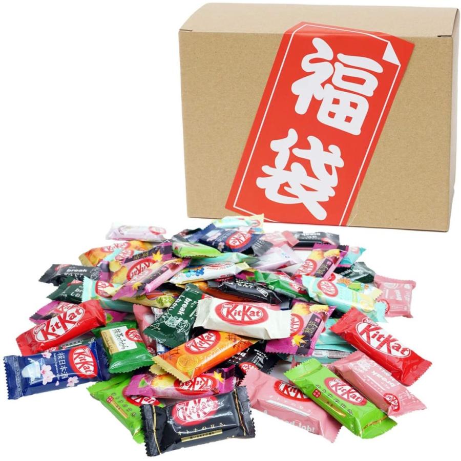 福袋 お菓子 ネスレ日本 キットカット ミニ 食べ比べ 60個セット