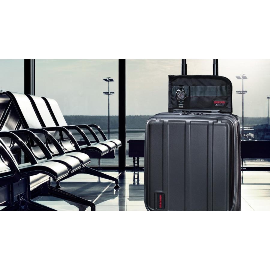 ネ*き様 OCW-T2610BR-1AJR　ブリーフィング　コラボ　替えバンド2 Classic Line OCEANUS オシアナス BRIEFINGコラボレーション
