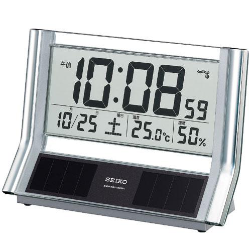 セイコー 電波置時計 ハイブリットソーラー シースルーパネル Sq690s 電波時計 置き時計 置時計 Lp Jショッピングyahoo 店 通販 Yahoo ショッピング