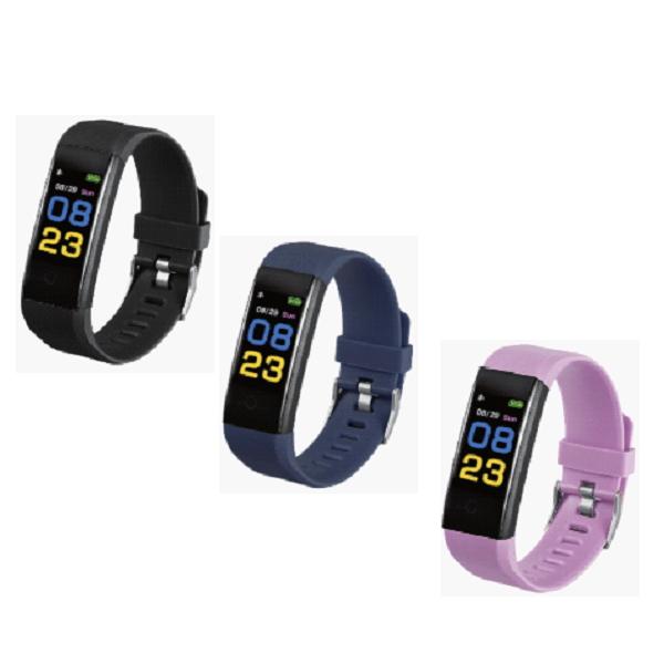 アリアス スマートウォッチ ブレスレット型 WW21001SBK WW21001SBU WW21001SPK 電話通知 心拍計 歩数計