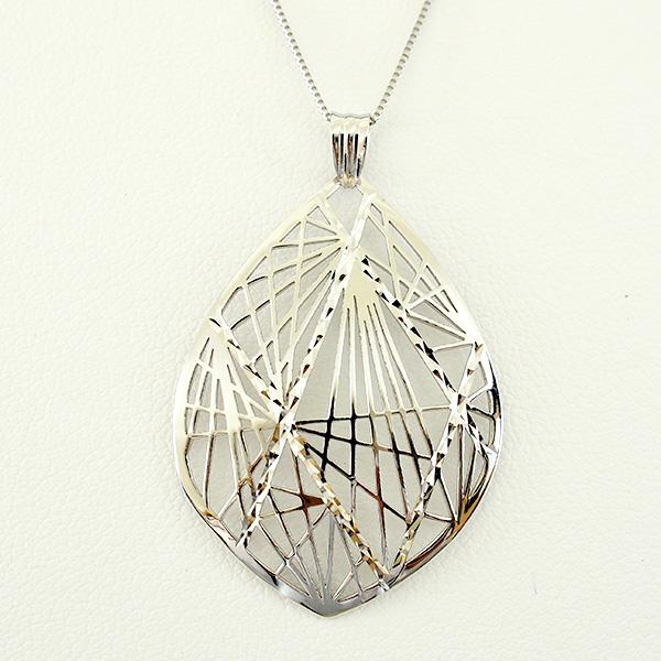 ペンダントトップ 透かしデザイン 18金 K18 YG WG ゴールド ホワイト