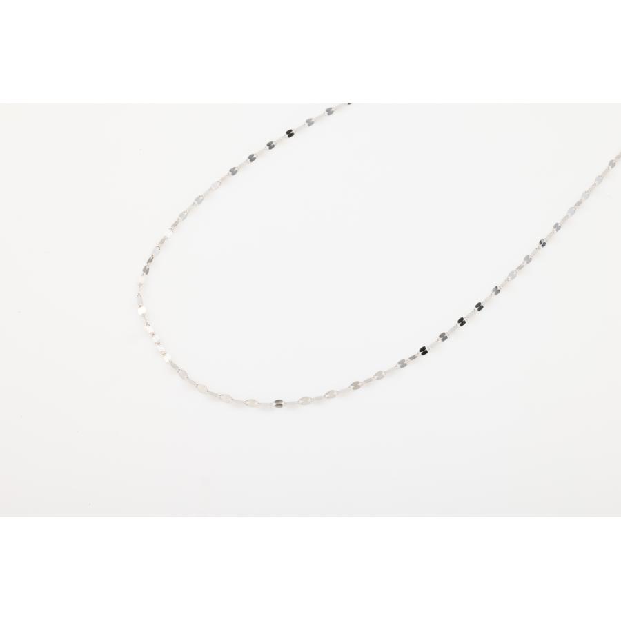 80cm ペタル チェーン ネックレス ゴールド ホワイトゴールド ピンクゴールド プラチナ k18ネックレス プラチナネックレス 18金 K18 YG WG PG Pt850 レディースの画像