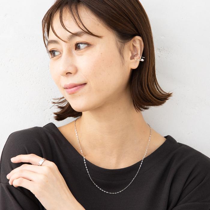 50cm 中空アズキ チェーン チェーン幅約1.6mm 18金 ネックレス 50cm 中空アズキ チェーン チェーン幅約1.6mm 18金 ネックレス