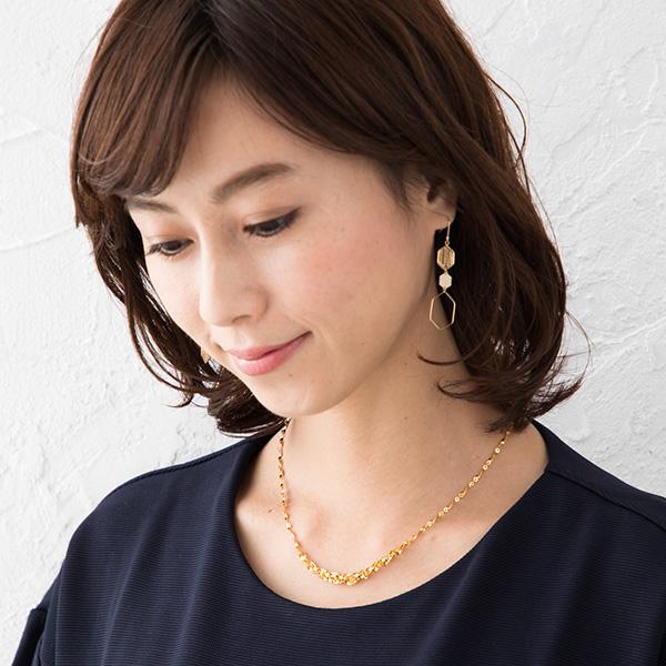 24金 K24 純金 ネックレス 約4.2g 約42cm ウィンザーデザイン