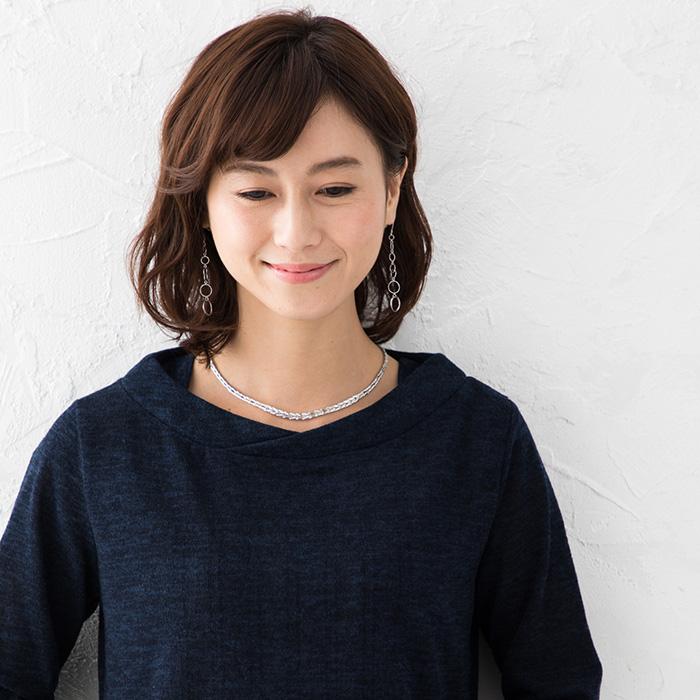 純プラチナPt999 ネックレス 約42cm 約9.5g アローデザインネックレス