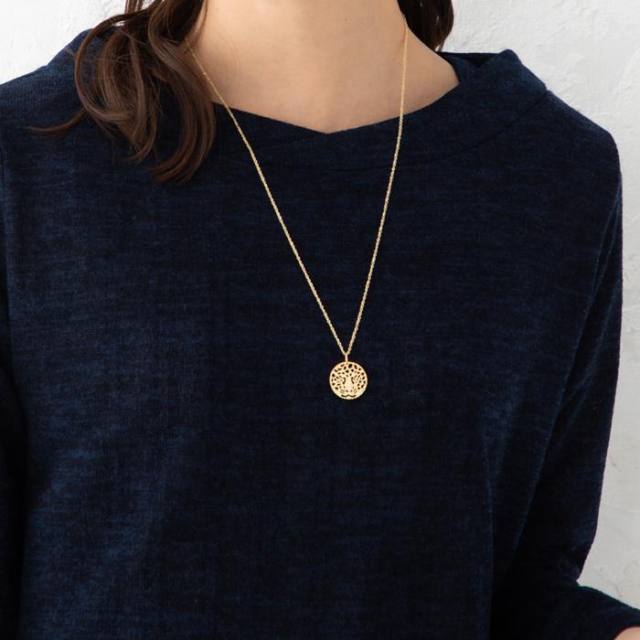 ペンダントトップ 透かし2枚 プレート アニマルデザイン リバーシブル