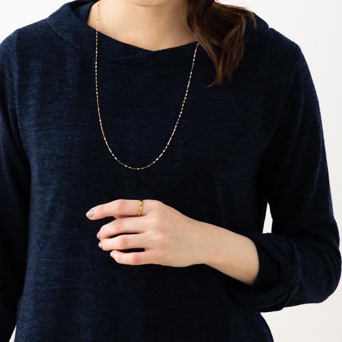 24金 K24 純金 リング 指輪 ゴールド 豪華 平打ち デザイン 約3.4g(10